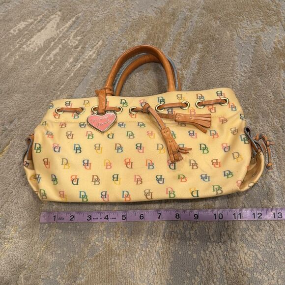 Vintage made in USA Dooney and Bourke “IT” hand bag in GUC no shoulder strap - Picture 11 of 13